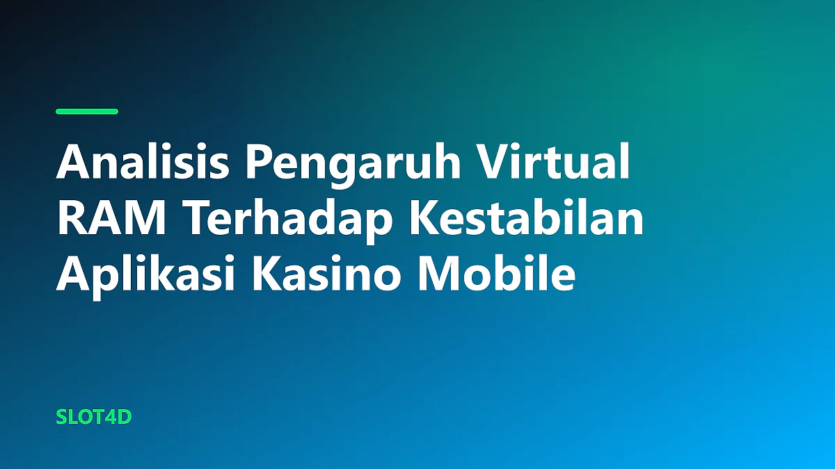 Diagram komponen perangkat keras ponsel yang mengilustrasikan pengaruh virtual RAM terhadap kestabilan aplikasi