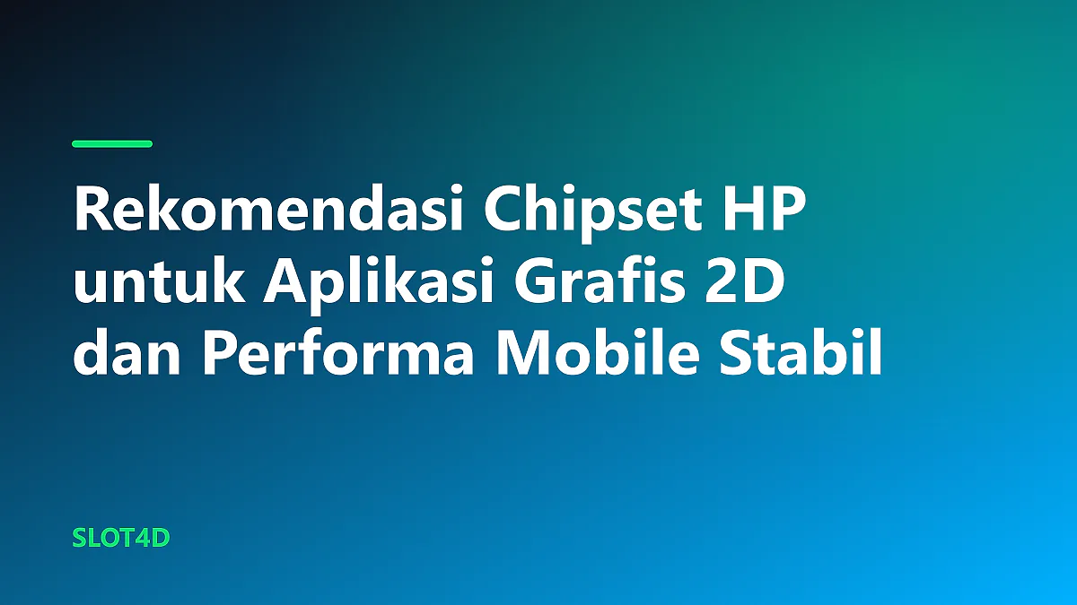 Komponen prosesor smartphone yang menunjukkan rekomendasi chipset hp untuk aplikasi grafis 2d